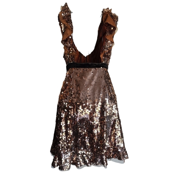 Free People Tribeca Siren Sequin Dress, Size 4 - Picture 9 of 13